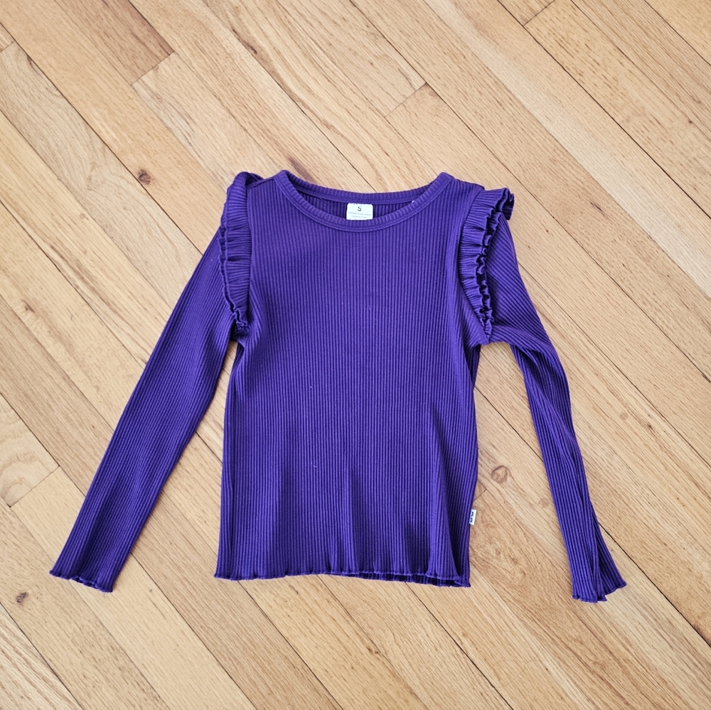 Little Sleepies Ribbed Cozy Lettuce Tee